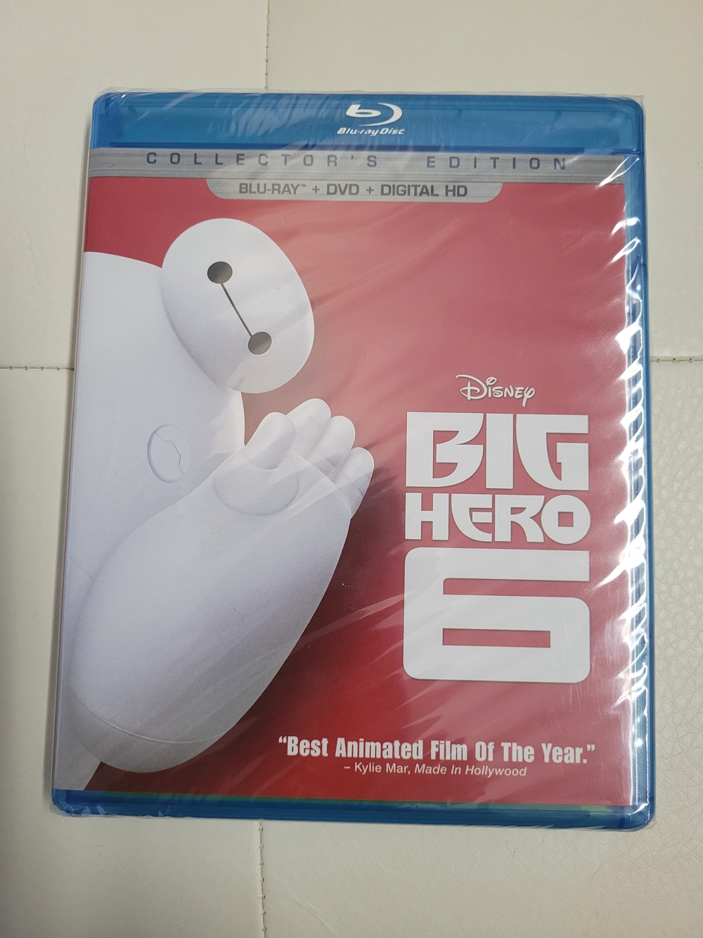 Big Hero 6 Movie Blu-ray